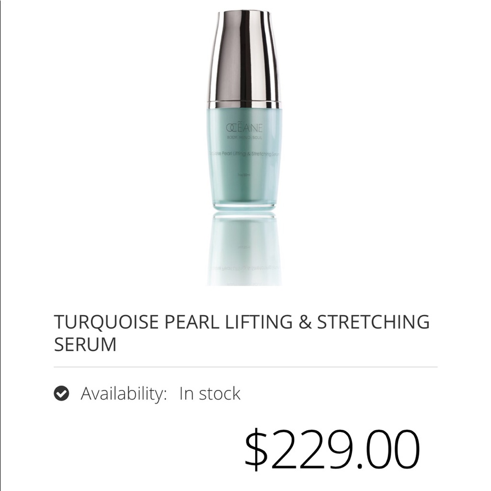 OCEANE TURQUOISE PEARL LIFTING / STRETCHING SERUM